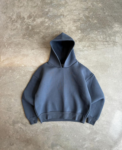 BLUE PULLOVER HOODIE